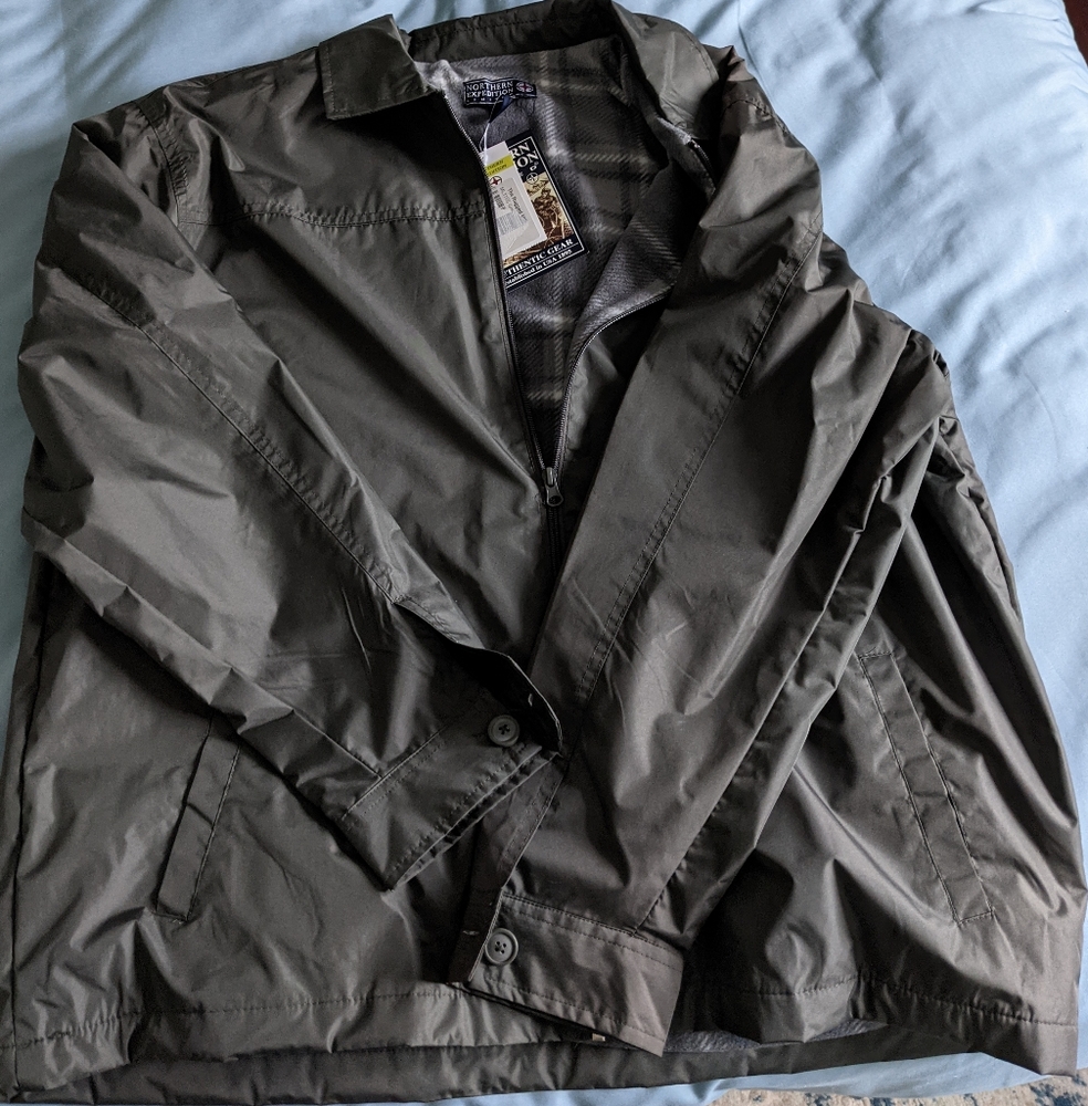 Fleece lined wind breaker (men's)